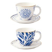 EASY LIFE porcelianinių puodelių rinkinys "Elegance", 2 vnt., 125 ml