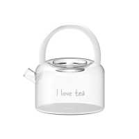 WD LIFESTYLE stiklinis arbatinukas "I love tea", 900 ml