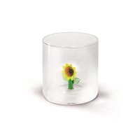 WD LIFESTYLE stiklinė su figūrėle "Sunflower", 250 ml