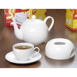 RITZENHOFF & BREKER porcelianinis pašildytuvas arbatinukui "Bianco"  | 4