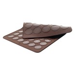 LACOR dvipusė silikoninė kepimo forma "Macarons", 39 х 29 cm  | 1