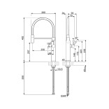 SMEG vandens maišytuvas MDF50CR  | 4