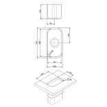 SMEG plautuvė UM15  | 2