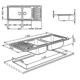 SMEG plautuvė SG116S  | 2