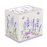 EASY LIFE porcelianinio puodelio ir arbatinio rinkinys "Lavender field", 350 ml  | 2