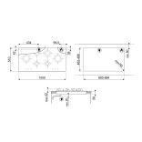 SMEG dujinė kaitlentė PXL6106  | 6