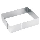 GEFU stačiakampė kepimo forma "Uno", 8,5 cm aukščio  | 1