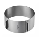 GEFU apvalus konditerinis žiedas ↑8,5; Ø16,5-32 cm | 1