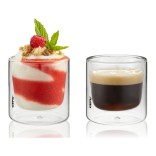 GEFU dvigubo stiklo stiklinės "Mira", 2 vnt., 80 ml  | 3