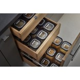 GEFU stiklinis indas biriems maisto produktams "Pantry" 11x11x13,5 cm | 7