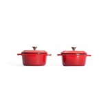 WOLL ketaus mini troškintuvas "Iron", 2 vnt. Ø 10 cm, 0,3 l | 2