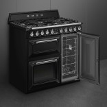 SMEG dujinė viryklė su 3 elektrinėmis orkaitėmis  | 5