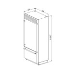 SMEG šaldytuvas RF376RSIX  | 8