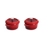 WOLL ketaus mini troškintuvas "Iron", 2 vnt. Ø 10 cm, 0,3 l | 1