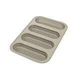 SILIKOMART silikoninė duonos kepimo forma "Mini Baguette'' 17 x 5,5 cm (viso: 30 x 20 cm) | 2