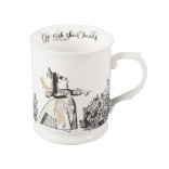 CREATIVE TOPS porcelianinis puodelis "Alice in Wonderland'', 400 ml  | 1