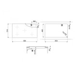 SMEG elektrinė kaitlentė SE495ETD  | 4