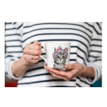 LIFETIMEBRANDS porcelianinis puodelis "Cat", 380 ml  | 5