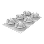 SILIKOMART silikoninė kepimo forma "Mini wave", 6 x 105 ml (viso: 630 ml)  | 1