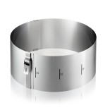 GEFU apvalus konditerinis žiedas "Tondo Clip" ↑10, Ø16-30 cm | 4