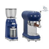 SMEG kavos virimo aparato ir kavos pupelių malūnėlio rinkinys ECF01LVEU+CGF01LVEU | 1