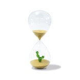 WD LIFESTYLE smėlio laikrodis su figūrėle "Cactus"  | 1