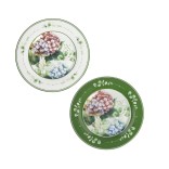 BRANDANI porcelianinių lėkščių rinkinys "Flora" Ø 19 cm | 1