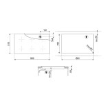 SMEG indukcinė kaitlentė SIM3964MB  | 3