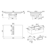 SMEG indukcinė kaitlentė HOBD382MB2  | 3