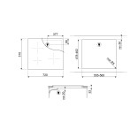 SMEG indukcinė kaitlentė SI2731D  | 2