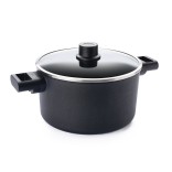 WOLL gilus liejinio puodas su dangčiu „Diamond QXR eco Logic Induction" Ø 24 cm, 4,5 l | 1