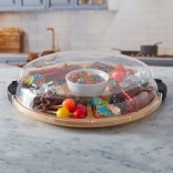 LifetimeBRANDS serviravimo padėklas Ø 35,5 cm | 2