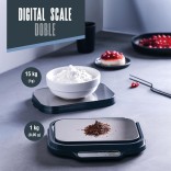 LACOR elektroninės virtuvinės svarstyklės "Dual" 15 kg | 2