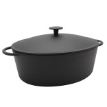 KRUGER ovalus ketaus troškintuvas „Rustica" 7,5 l | 1