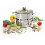 KRUGER universalus garų puodas "Bologna", Ø 20 cm, 3 l  | 3