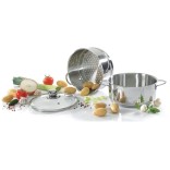 KRUGER universalus garų puodas "Bologna", Ø 20 cm, 3 l  | 4