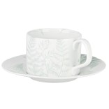 MARY BERRY porcelianinis puodelis su lėkštute "Botanical Signature" 225 ml | 2