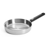 WOLL pusiau gili plieninė keptuvė "Logic steel Induction" Ø 24 cm | 1