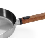 WOLL pusiau gili plieninė keptuvė "Logic steel Induction" Ø 20 cm | 2