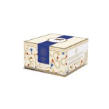 POZZI MILANO porcelianinis puodelis su lėkštute "Cheval" 220 ml | 2