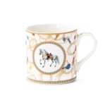 POZZI MILANO porcelianinis puodelis "Cheval" 400 ml | 1