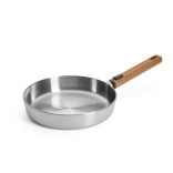 WOLL pusiau gili plieninė keptuvė "Logic steel Induction" Ø 24 cm | 1