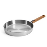 WOLL pusiau gili plieninė keptuvė "Logic steel Induction" Ø 28 cm | 1