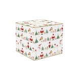EASY LIFE porcelianinis puodelis su dangteliu ir sieteliu "Let it snow" 450 ml | 2
