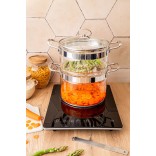 BELISSAM puodo įdėklas gaminimui garuose, Ø 20 cm Ø 20 cm | 3