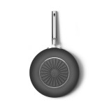 SMEG keptuvė, WOK, juodos spalvos Ø 30 cm | 5