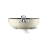 SMEG keptuvė, WOK, kreminės spalvos Ø 30 cm | 4