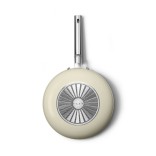 SMEG keptuvė, WOK, kreminės spalvos Ø 30 cm | 5