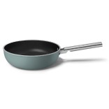 SMEG keptuvė, WOK, smaragdo spalvos Ø 30 cm | 2