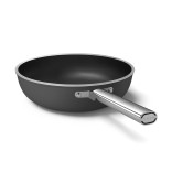 SMEG keptuvė, WOK, juodos spalvos Ø 30 cm | 1